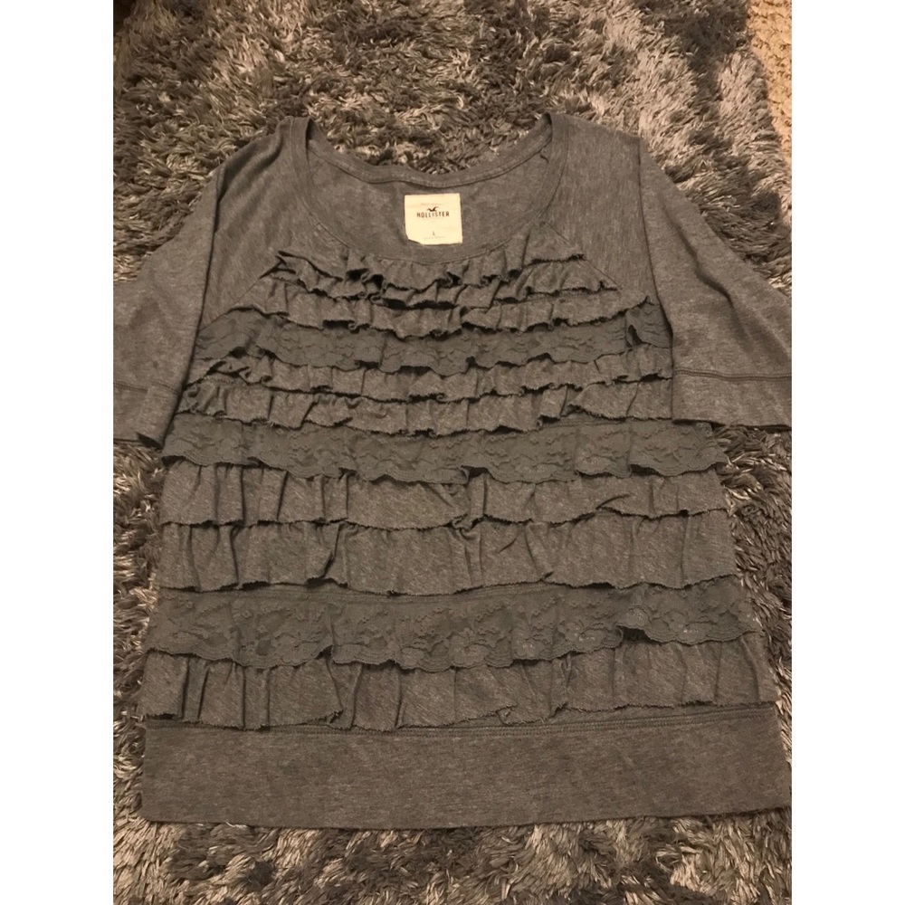 Ruffle Lace Top